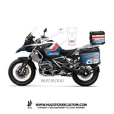 BMW R1200/1250 GS & GS Adventure Sticker – 'Adventure' Design - HUGSTICKERCUSTOM