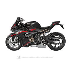 BMW S 1000 RR 2020-2023 Sticker - 'Tri Color' Design - HUGSTICKERCUSTOM