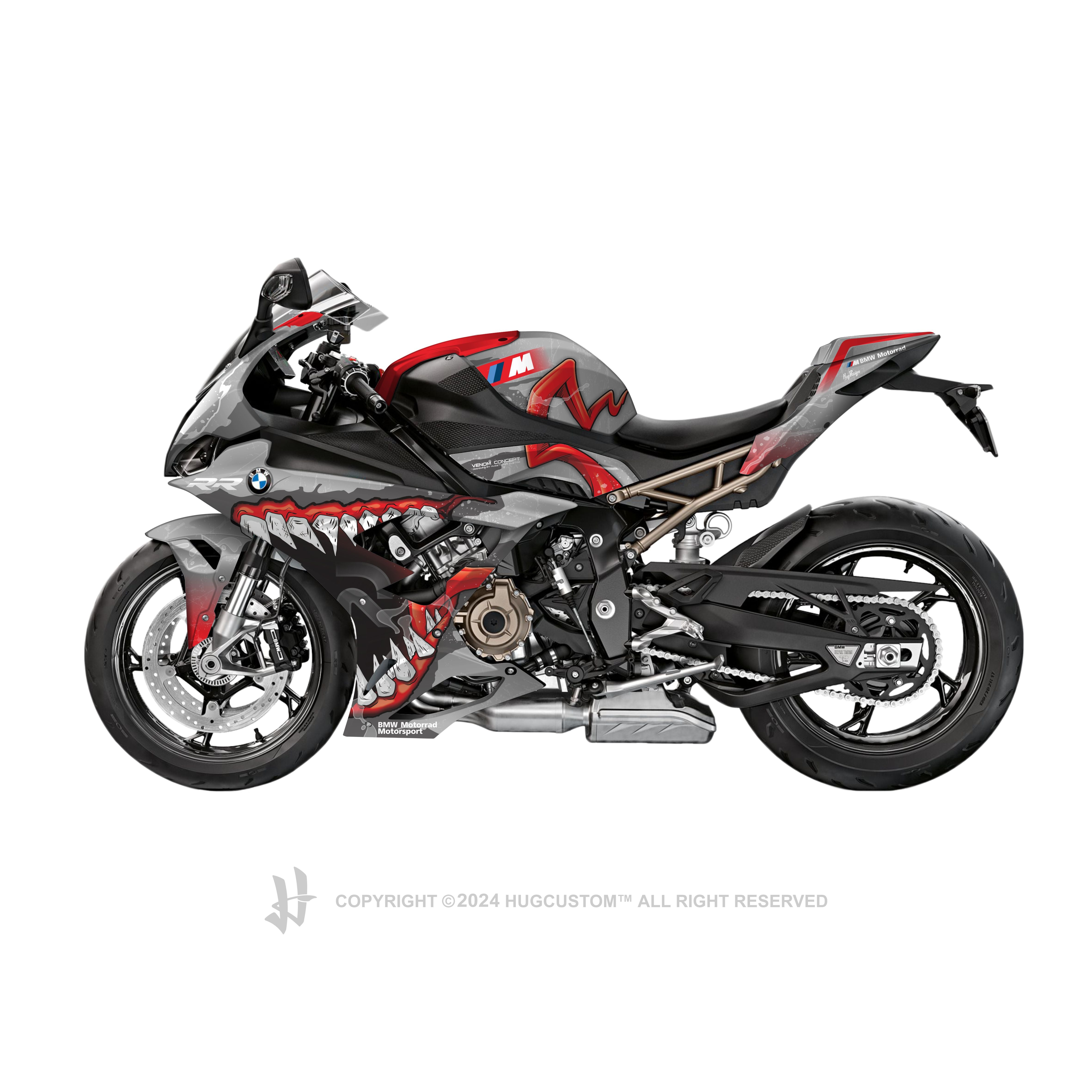 BMW S 1000 RR 2020-2023 Sticker - 'Venom' Design - HUGSTICKERCUSTOM