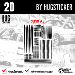 DIY 2D Sticker Kit - HUGSTICKERCUSTOM
