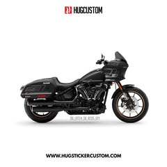 HUGCUSTOM Sticker Kit for Cruiser LRST (FXLRST) (2017-2025) - 'Velocity' Design - HUGSTICKERCUSTOM