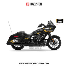 HUGCUSTOM Sticker Kit for Touring RG (FLTRX) (2015-2023) - 'Horizon Speed' Design - HUGSTICKERCUSTOM