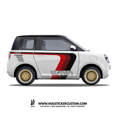 LUMIN Racing Concept "DriftWave" Sticker Kit - HUGSTICKERCUSTOM