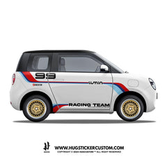 LUMIN Racing Concept "Jetstream" Sticker Kit - HUGSTICKERCUSTOM