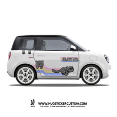 LUMIN Racing Concept "Kitty Cat" Sticker Kit - HUGSTICKERCUSTOM
