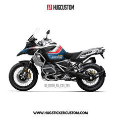 R1200/1250GS Adventure 2014-2025 Sticker – 'Adventure' Design - HUGSTICKERCUSTOM