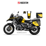 R1200/1250GS Adventure 2014-2025 Sticker Kit – 'Volt Strike' Design