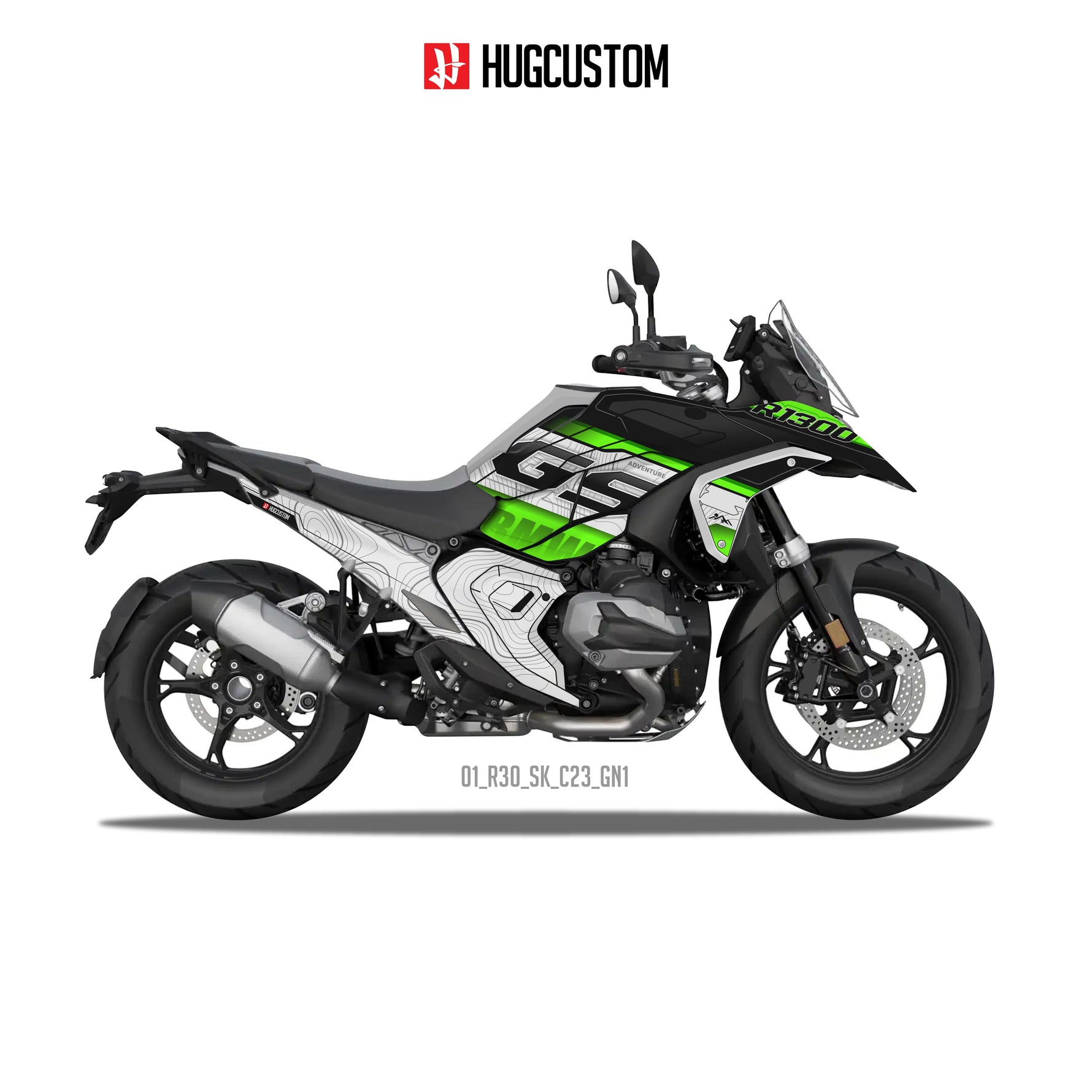 R1300GS 2024-2025 Sticker Kit – 'Atlas Adventure' Design