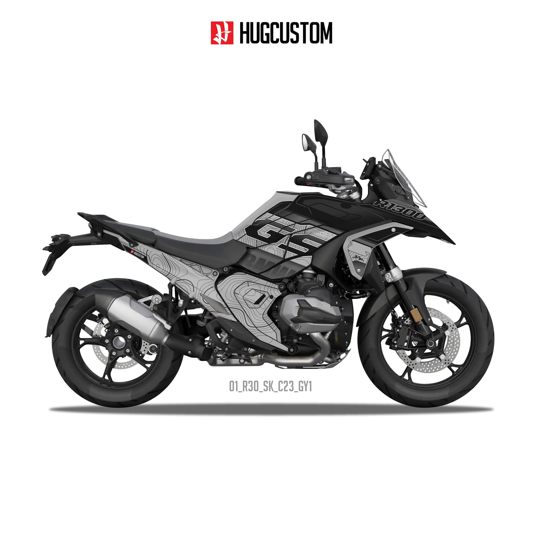 R1300GS 2024-2025 Sticker Kit – 'Atlas Adventure' Design