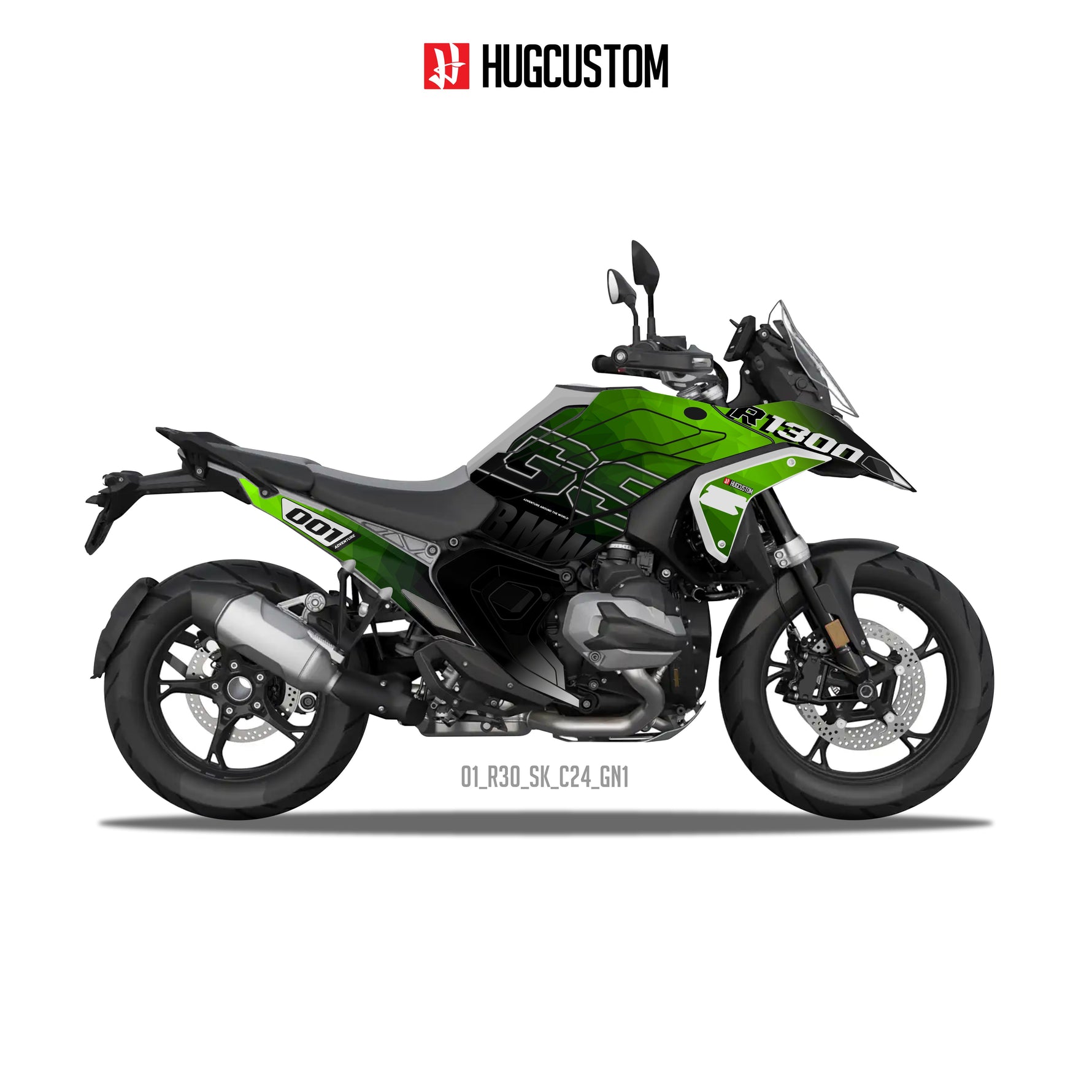 R1300GS 2024-2025 Sticker Kit – 'Prism Strike' Design