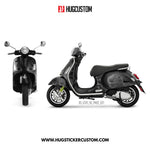 Sticker Kit for Vespa - 'Ember Shade' Design
