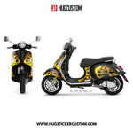 Sticker Kit for Vespa - 'Ember Shade' Design