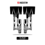 Front Fork Cover for Cruiser (FLFB) 2015-2026 - 'Flame' Design