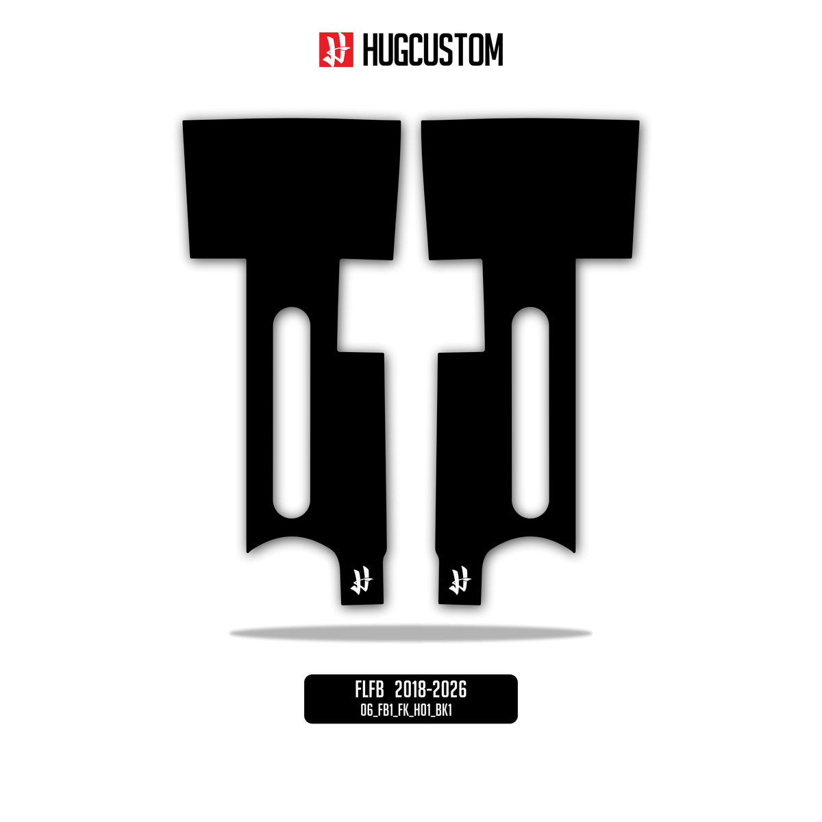 Front Fork Cover for Cruiser (FLFB) 2015-2026 - 'Black' Design