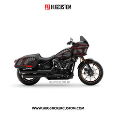 HUGSHIELD Sticker Kit for Cruiser LRST (FXLRS) 2024-2025 - 'Chicano Style' Design - HUGSTICKERCUSTOM 
