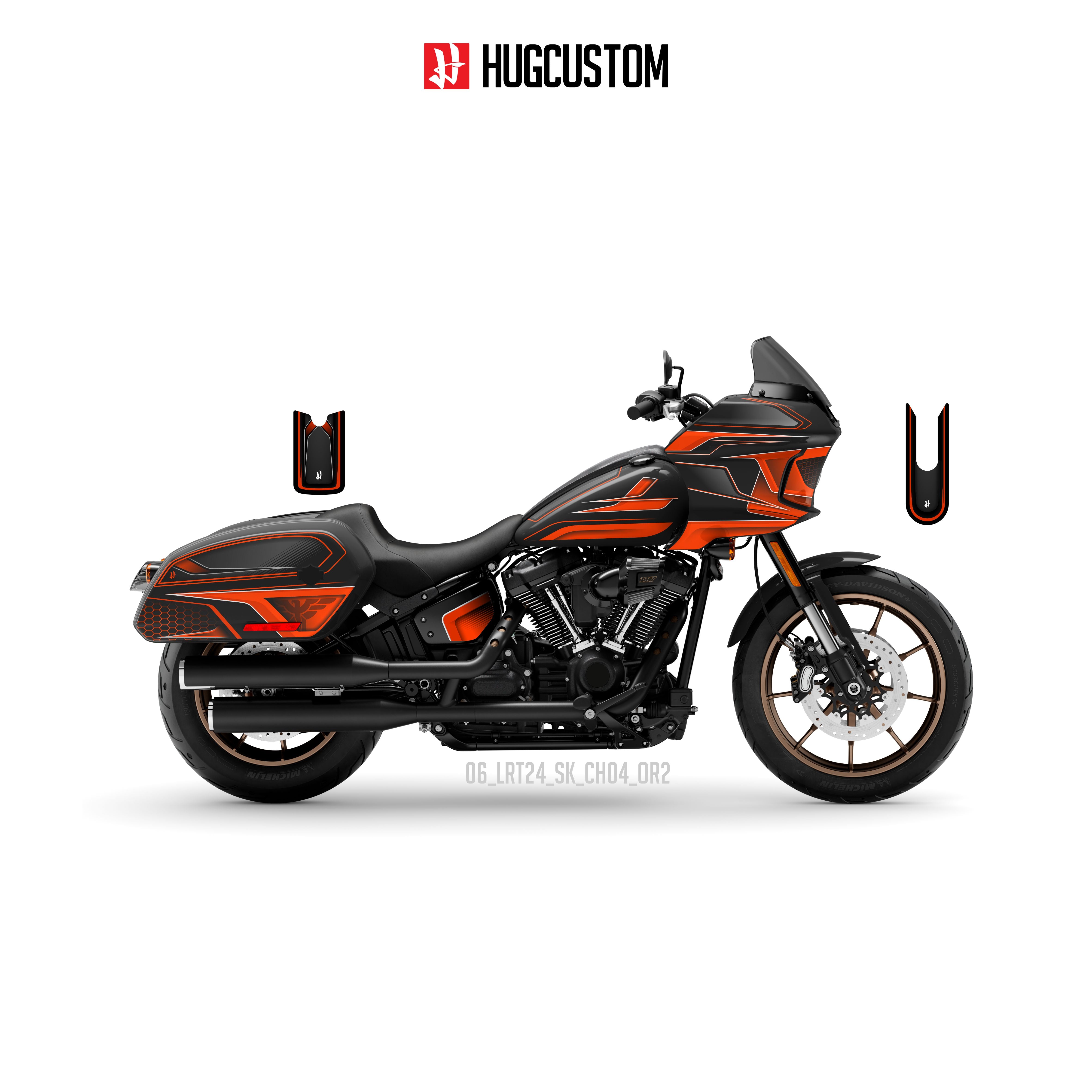 Sticker Kit for Cruiser LRST (FXLRST) (2017-2026) - 'Wolf V.2' Design