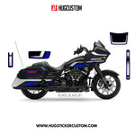 Sticker Kit for Touring RG (FLTRXS/FLTRXST) (2015-2023) - 'Apex Flow' Design