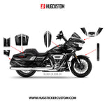 Sticker Kit for Touring RG (FLTRX) (2024-2026) - 'Bone Protocol' Design (Full Set)