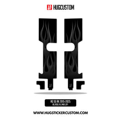 HUGSHIELD Front Fork Cover for Touring SG (FLHXST) 2015-2025 - 'Flame' Design