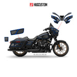 Sticker Kit for Touring SG (FLHXS/FLHXST) (2015-2023) - 'Chinano Style' Design