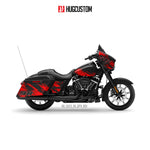 Sticker Kit for Touring SG (FLHXS/FLHXST) (2015-2023) - 'Dust Riot' Design