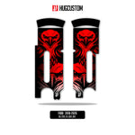 Front Fork Cover for Cruiser (FXBB) 2015-2026 - 'Eagle' Design