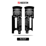 Front Fork Cover for Cruiser (FXBB) 2015-2026 - 'Skull' Design