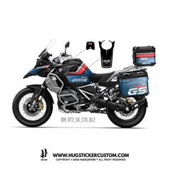 BMW R1200/1250 GS & GS Adventure Sticker – 'Adventure' Design - HUGSTICKERCUSTOM 