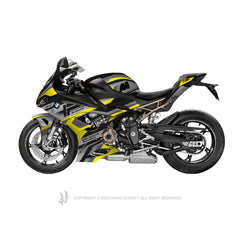 BMW S 1000 RR 2020-2023 Sticker - 'HP' Design - HUGSTICKERCUSTOM 