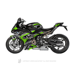 BMW S 1000 RR 2020-2023 Sticker - 'HP' Design - HUGSTICKERCUSTOM 