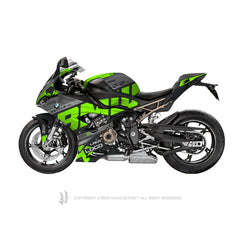 BMW S 1000 RR 2020-2023 Sticker - 'Racing' Design - HUGSTICKERCUSTOM 