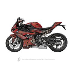 BMW S 1000 RR 2020-2023 Sticker - 'Rust' Design - HUGSTICKERCUSTOM 