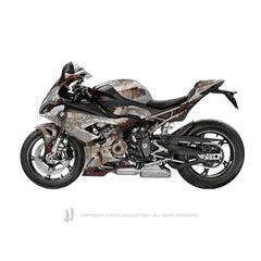 BMW S 1000 RR 2020-2023 Sticker - 'Rust' Design - HUGSTICKERCUSTOM 