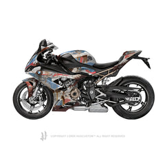 BMW S 1000 RR 2020-2023 Sticker - 'Rust' Design - HUGSTICKERCUSTOM 