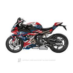 BMW S 1000 RR 2020-2023 Sticker - 'Star' Design - HUGSTICKERCUSTOM 