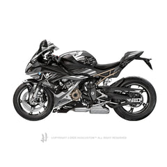 BMW S 1000 RR 2020-2023 Sticker - 'Star' Design - HUGSTICKERCUSTOM 