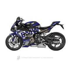 BMW S 1000 RR 2020-2023 Sticker - 'M Style' Design - HUGSTICKERCUSTOM 