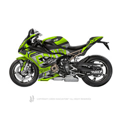 BMW S 1000 RR 2020-2023 Sticker - 'M Style' Design - HUGSTICKERCUSTOM 