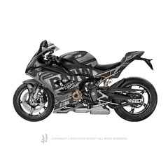 BMW S 1000 RR 2020-2023 Sticker - 'M Style' Design - HUGSTICKERCUSTOM 