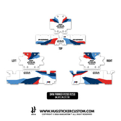 BMW R1200/1250 GS & GS Adventure Sticker – 'Summit' Design - HUGSTICKERCUSTOM 