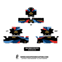 BMW R1200/1250 GS & GS Adventure Sticker – 'Summit' Design - HUGSTICKERCUSTOM 