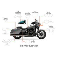 Protection Film for Harley Davidson CVO Street Glide 2024 - HUGSTICKERCUSTOM 