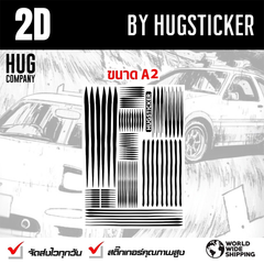 DIY 2D Sticker Kit - HUGSTICKERCUSTOM 