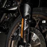 Front Fork Cover for Touring RG (FLTRXST) 2015-2026 - 'Skull' Design - HUGSTICKERCUSTOM 