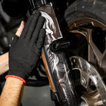 Front Fork Cover for Touring RG (FLTRXST) 2015-2026 - 'Skull' Design - HUGSTICKERCUSTOM 