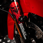 Front Fork Cover for Touring SG (FLHXST) 2015-2026 - 'Eagle' Design - HUGSTICKERCUSTOM 