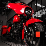 Front Fork Cover for Touring SG (FLHXST) 2015-2026 - 'Eagle' Design - HUGSTICKERCUSTOM 