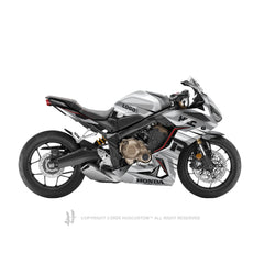 Honda CBR650R 2019-2021 Sticker - 'Race Honda' Design - HUGSTICKERCUSTOM 