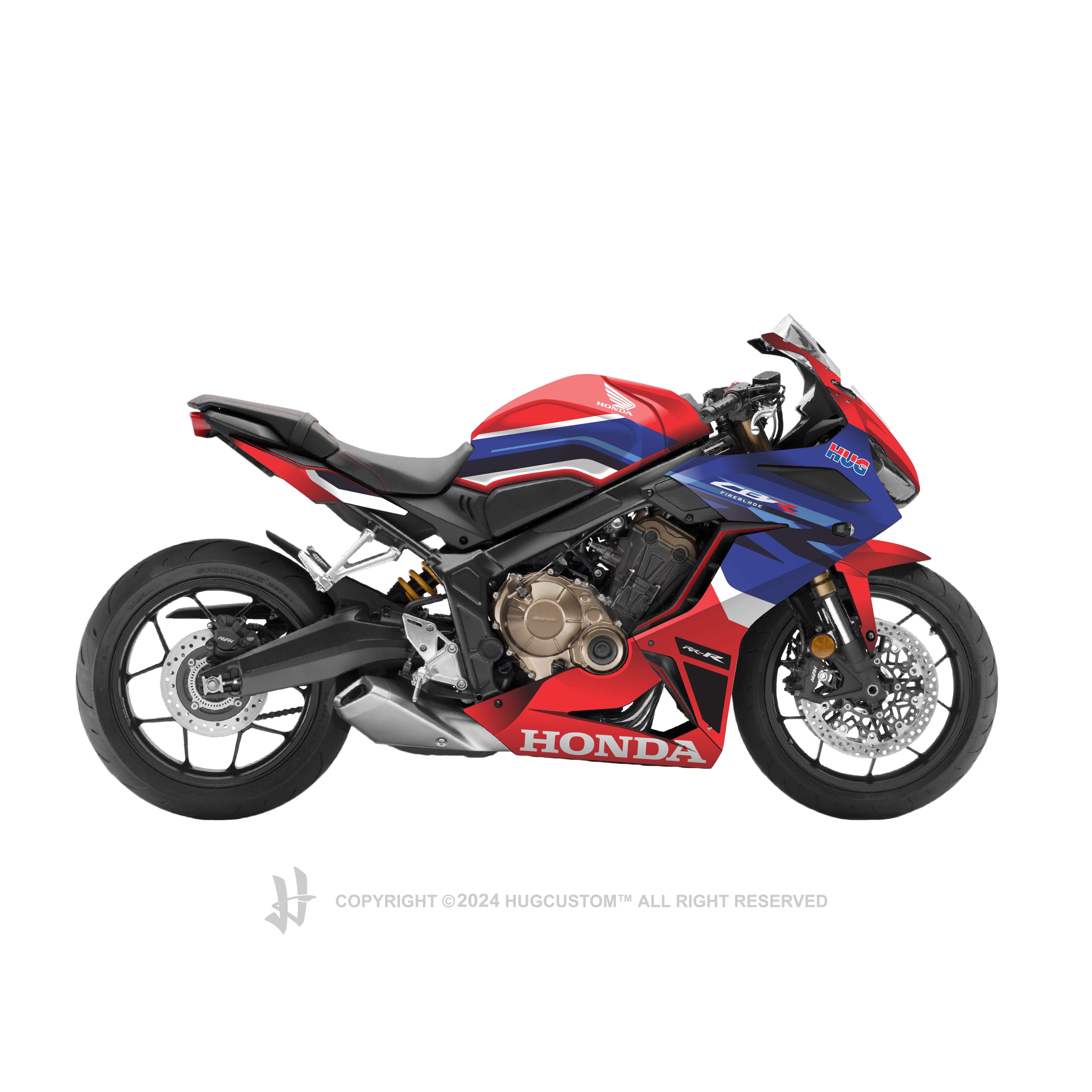 Honda CBR650R 2019-2021 Sticker - 'Triple R' Design - HUGSTICKERCUSTOM 