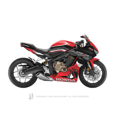 Honda CBR650R 2019-2021 Sticker - 'Triple R' Design - HUGSTICKERCUSTOM 